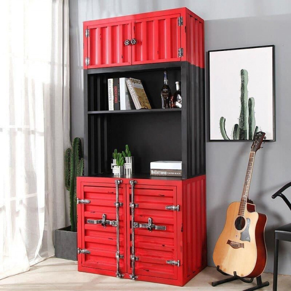 SHkaf-v-stile-loft-Faust-v-krasnom-tsvete